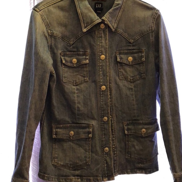 GAP vintage westernized denim jacket - Picture 4 of 5